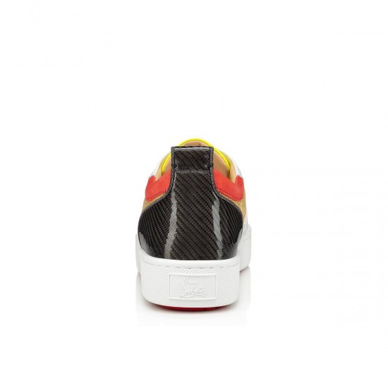 Christian Louboutin Happyrui Fabric Low Top Sneakers Multicolor Men