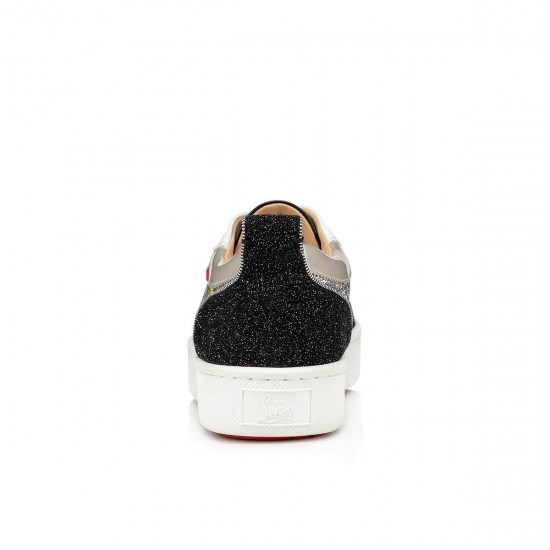 Christian Louboutin Happyrui Spikes Paillette Low Top Sneakers Multi Men