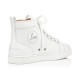 Christian Louboutin Louis Calf High Top Sneakers White Men