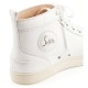 Christian Louboutin Louis Calf High Top Sneakers White Men