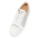 Christian Louboutin Louis Junior Spikes Patent Cl Low Top Sneakers White Men