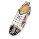 Christian Louboutin Louis Junior Spikes Orlato Leather Low Top Sneakers Multi Men