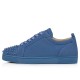 Christian Louboutin Louis Junior Spikes Orlato Suede Low Top Sneakers Jeans Men