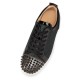 Christian Louboutin Louis Junior Spikes Orlato Mesh Low Top Sneakers Version Black Men