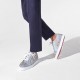 Christian Louboutin Louis Junior Spikes Orlato Calf Nirvana Low Top Sneakers Multi/Silver Men