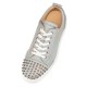 Christian Louboutin Louis Junior Spikes Orlato Calf Nirvana Low Top Sneakers Multi/Silver Men