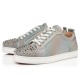 Christian Louboutin Louis Junior Spikes Orlato Calf Nirvana Low Top Sneakers Multi/Silver Men