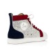 Christian Louboutin Louis Orlato Patent Leather High Top Sneakers Multicolor Men