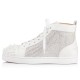 Christian Louboutin No Limit 018 Calf High Top Sneakers White Men