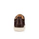 Christian Louboutin Rantulow Leather Low Top Sneakers Dark Brown Men