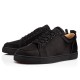 Christian Louboutin Rantulow Orlato Satin Low Top Sneakers Black Men