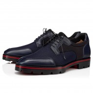 Christian Louboutin Simon Creative Leather Derby Shoes Multi Men