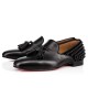 Christian Louboutin Tassilo Leather Loafers Black Men