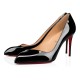 Christian Louboutin Corneille 85mm Patent Leather Pumps Black Women