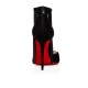 Christian Louboutin Courtain 100mm Suede Pumps Black Women