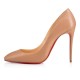 Christian Louboutin Eloise 100mm Leather Pumps Nude Women