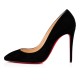 Christian Louboutin Eloise 100mm Suede Pumps Black Women