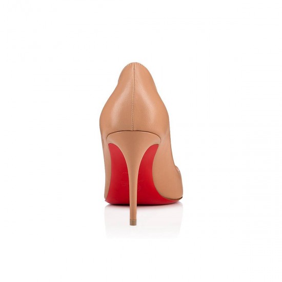 Christian Louboutin Eloise 85mm Leather Pumps Nude Women