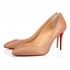 Christian Louboutin Eloise 85mm Leather Pumps Nude Women