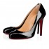 Christian Louboutin Fifille 100mm Patent Leather Pumps Black Women