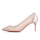 Christian Louboutin Follies Strass 70mm Strass Sparkly Heels Version Nude Women