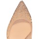 Christian Louboutin Follies Strass 100mm Strass Sparkly Heels Version Light Silk Women