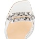 Christian Louboutin Galerietta 55mm Leather Sandals Version Bianco Women