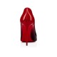 Christian Louboutin Hot Chick 100mm Patent Pumps Black/Red Women