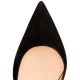 Christian Louboutin Iriza 100mm Suede Pumps Black Women