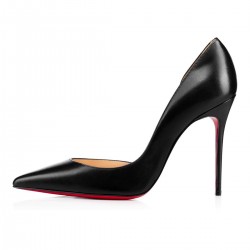 Christian Louboutin Iriza 100mm Leather Pumps Black Women