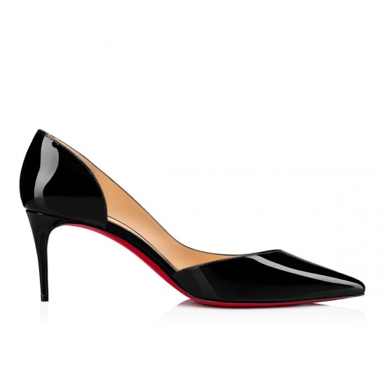 Christian Louboutin Iriza 70mm Patent Leather Pumps Black Women