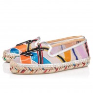 Christian Louboutin Ivy Espafun Rete Espadrilles Version Multi Women