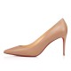 Christian Louboutin Kate 85mm Leather Pumps Nude Women