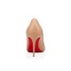 Christian Louboutin Kate 85mm Leather Pumps Nude Women