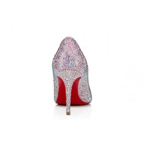 Christian Louboutin Kate Strass 85mm Strass Pumps Aurore Boreale Women