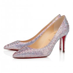 Christian Louboutin Kate Strass 85mm Strass Pumps Aurore Boreale Women