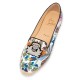 Christian Louboutin Nanou Orlato Donna Crepe Satin Espadrilles Bianco multi Women