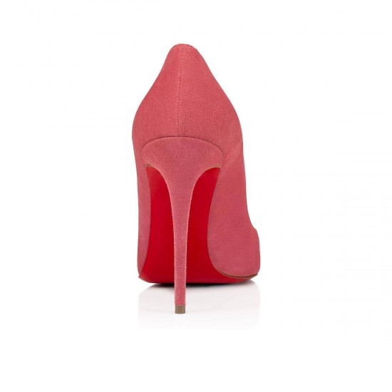 Christian Louboutin Pigalle Follies 100mm Veau Velours Pumps Pink Women