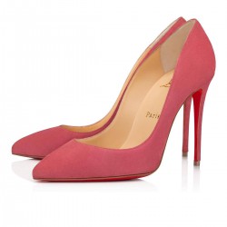 Christian Louboutin Pigalle Follies 100mm Veau Velours Pumps Pink Women