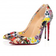 Christian Louboutin Pigalle Follies 100mm Patent Leather Pumps Multi Women