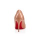 Christian Louboutin Pigalle 85mm Patent Leather Pumps Nude Women