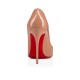 Christian Louboutin Pigalle Follies 100mm Patent Leather Pumps Nude Women