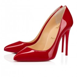 Christian Louboutin Pigalle Follies 100mm Patent Leather Pumps Loubi Women