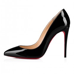 Christian Louboutin Pigalle Follies 100mm Patent Leather Pumps Black Women