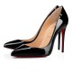 Christian Louboutin Pigalle Follies 100mm Patent Leather Pumps Black Women