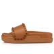 Christian Louboutin Pool Stud Donna Calf Slides Nude 4 Women