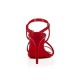 Christian Louboutin Selima 85mm Calf Ali Strappy Sandals Red Women