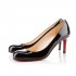 Christian Louboutin Simple Pump 70mm Patent Leather Pumps Black Women