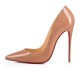 Christian Louboutin So Kate 120mm Patent Leather Pumps Nude Women