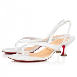 Christian Louboutin Taralita 55mm Kid Sandals White Women